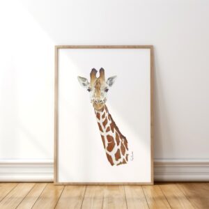 Giraffe portrait (SOLD)